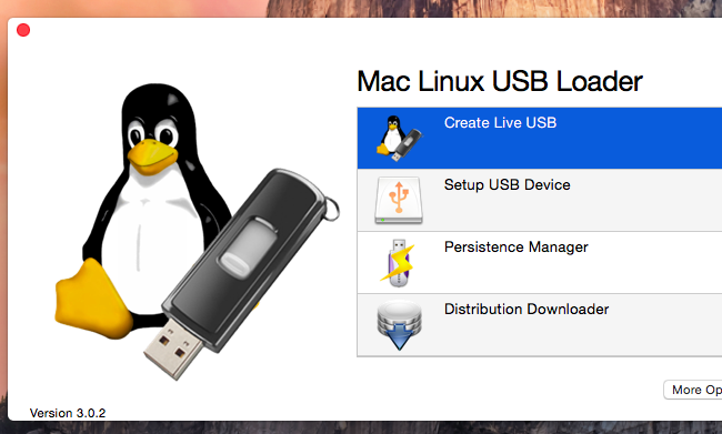 Installing linux on mac